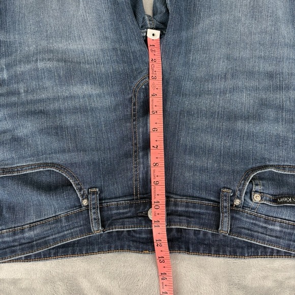 Calvin Klein Men's Slim Fit Jeans Stretch Blue 38x32 (Fits 38x30.5) Medium Wash - Picture 14 of 16